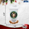 Coffee Lover Starbucks Personalized Christmas Ornament