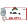 New Driver License Plate - Personalized Christmas Ornament