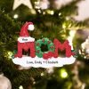 Personalized Mom Christmas Ornament