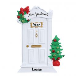 New Apartment Personalized Christmas Ornament - First Apartment Ornament - New Condo - First House - myornament.com