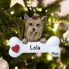 Personalized Yorkie Christmas Ornament