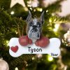Personalized Boxer Christmas Ornament