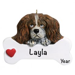 King Charles Personalized Christmas Ornament