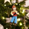 Personalized Hunting Girl Christmas Ornament