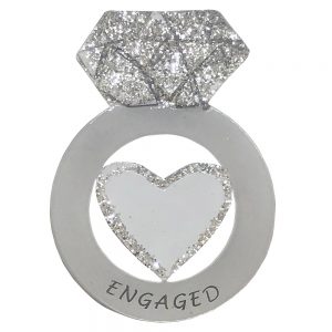 ornament engagement ring
