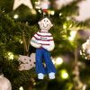 Personalized Flute Boy Christmas Ornament