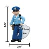 Policeman Personalized Christmas Ornament