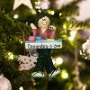 Personalized Nail Technician Christmas Ornament