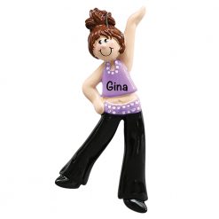 Dance Girl Personalized Christmas Ornament