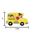 School Bus with Kids Personalized Christmas Ornament