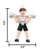 Weightlifter Personalized Christmas Ornament