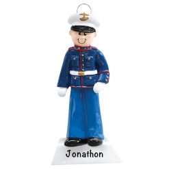 Marine Corps Personalized Christmas Ornament