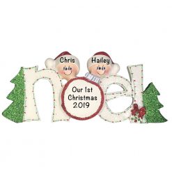 Couple Personalized Christmas Ornament