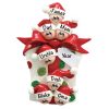 Gift Family of 7 Personalized Christmas Ornament