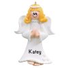 Angel Blonde Personalized Christmas Ornament