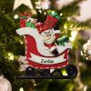 Personalized Santa Gift Sleigh Christmas Ornament
