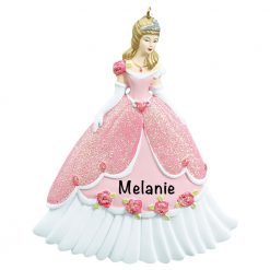 Disney Princess Personalized Christmas Ornament