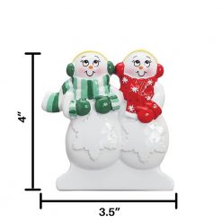 Snow Family of 2 Table Top