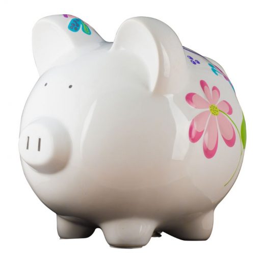 Butterfly Dragonfly Piggy Bank - Large