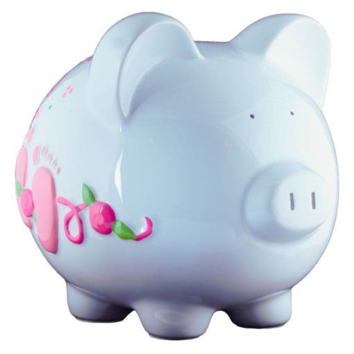 Baby Pink Piggy Bank - Large