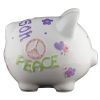 Peace & Love Piggy Bank - Small