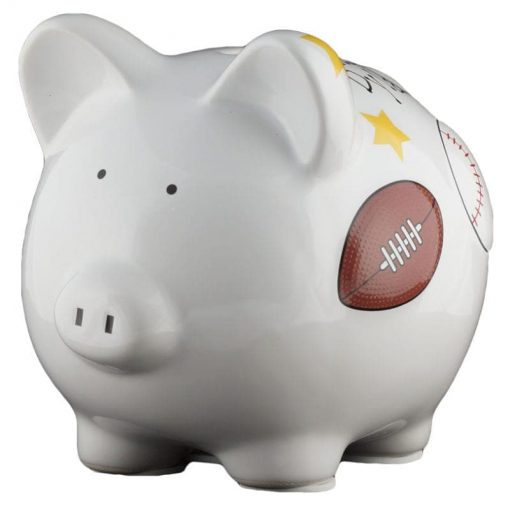 Sports Piggy Bank - Small
