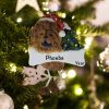 Personalized Chow Christmas Ornament