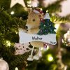 Personalized Greyhound Christmas Ornament