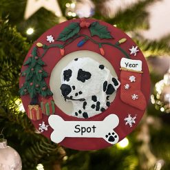 Personalized Dalmatian Christmas Ornament