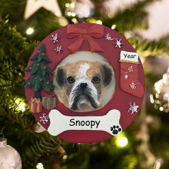 Personalized Boxer Christmas Ornament