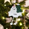 Personalized Maltese Christmas Ornament