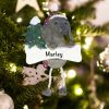 Personalized Weimeraner Christmas Ornament