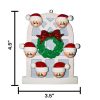 Christmas Window Family Personalized Christmas Ornament