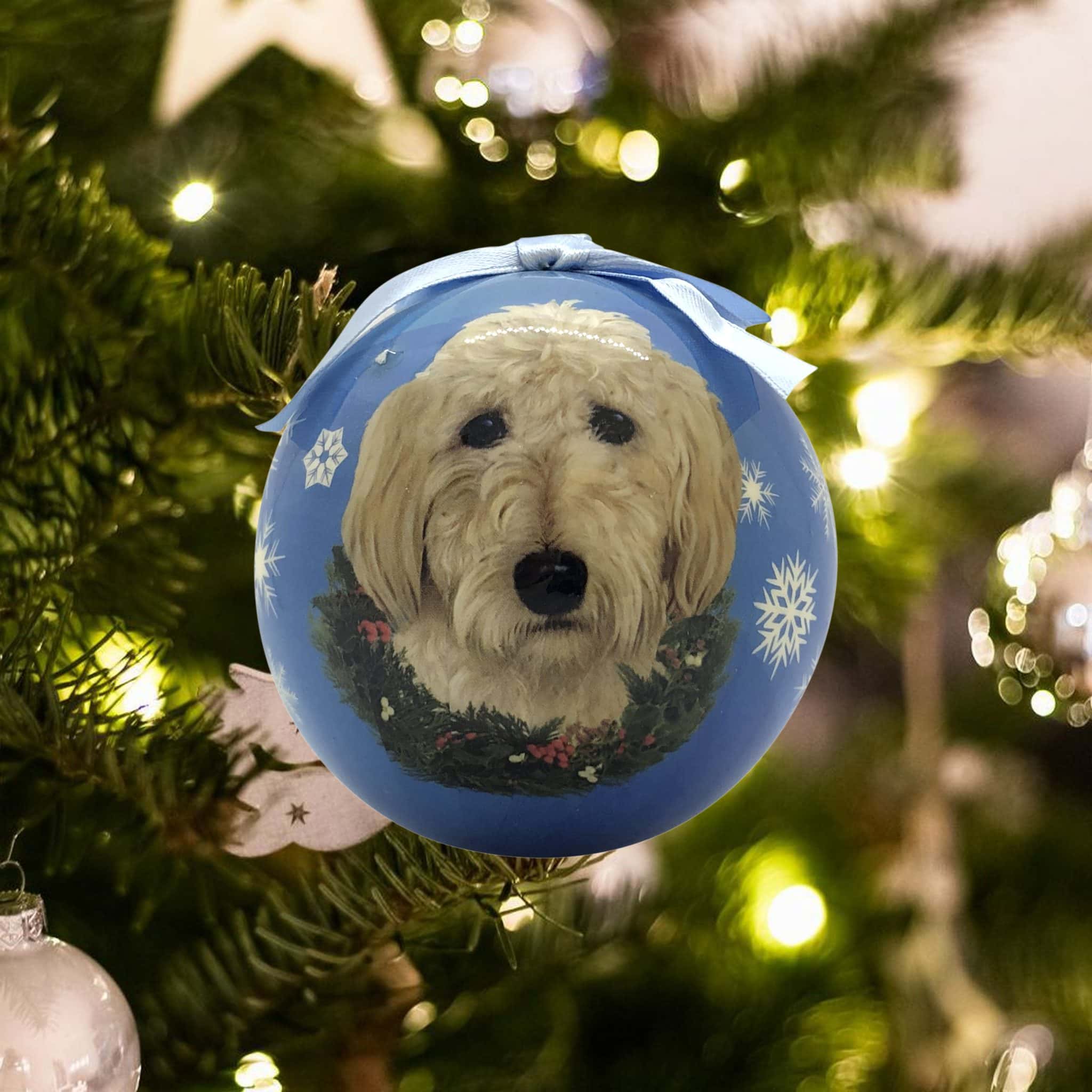 Goldendoodle Personalized Ornament