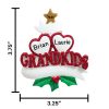Two Grandkids Christmas Ornament