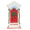 Red Christmas Door Personalized Christmas Ornament - Blank