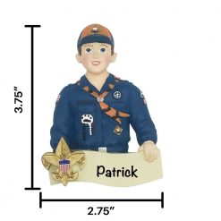 Cub Scout Personalized Christmas Ornament