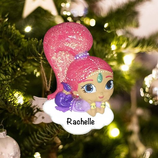 Personalized Shimmer Christmas Ornament