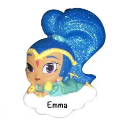 Shimmer and Shine Personalized Christmas Ornament