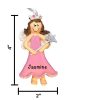 Princess Fairy Brown Personalized Christmas Ornament