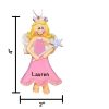 Princess Fairy Blonde Personalized Christmas Ornament