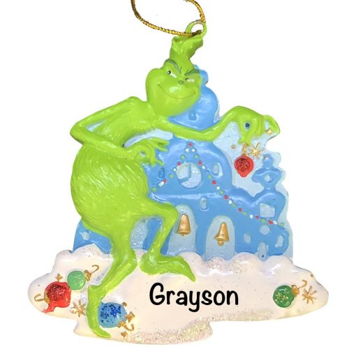 The Grinch Personalized Christmas Ornament