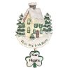 Irish House Personalized Christmas Ornament
