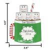 Marshmallow Mug Family of 4 Personalized Christmas Ornament