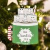 Personalized Marshmallow Mug Family of 5 Christmas Ornament