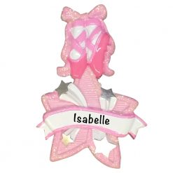 Ballet Star Personalized Christmas Ornament