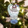 Personalized New Grandson Christmas Ornament