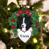 Personalized Australian Sheepdog Christmas Ornament