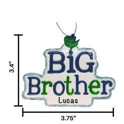 Big Brother Personalized Christmas Ornament