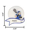 Lacrosse Shoot Personalized Christmas Ornament